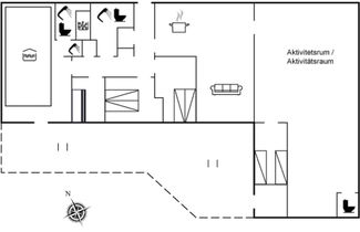 Photo 2 - Maison de 4 chambres à Skjern avec piscine privée et terrasse