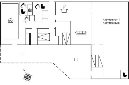 Foto 23 - Casa de 4 quartos em Skjern com piscina privada e terraço