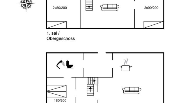 Casa de 3 quartos em Bredebro com terraço - Foto 2