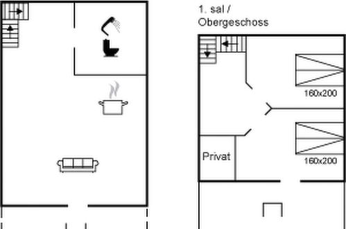 Foto 23 - Apartamento de 2 quartos em Løkken com terraço