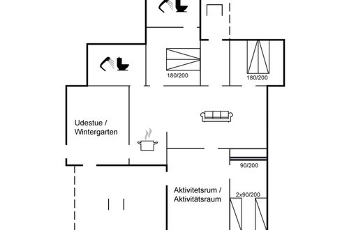 Foto 2 - Casa de 3 quartos em Hals com terraço