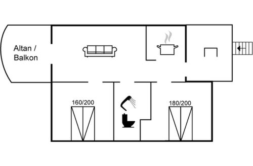 Foto 20 - Apartamento de 2 quartos em Hals