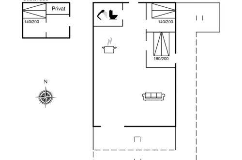 Foto 2 - Casa con 2 camere da letto a Martofte con terrazza