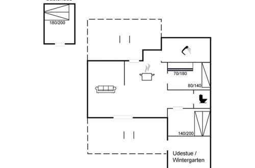 Foto 2 - Casa de 2 quartos em Vig com terraço e sauna