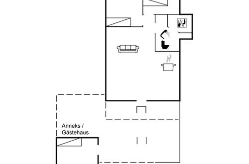 Foto 12 - Casa con 2 camere da letto a Vesterø Havn con sauna