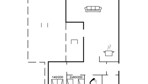 Haus mit 2 Schlafzimmern in Ebberup mit terrasse - Foto 2