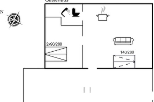 Foto 13 - Apartment mit 1 Schlafzimmer in Skagen mit terrasse