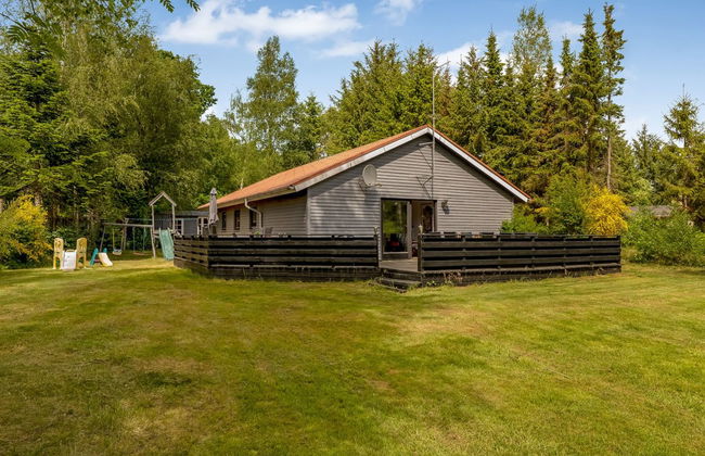 Casa de 5 quartos em Højslev com terraço e sauna - Foto 13