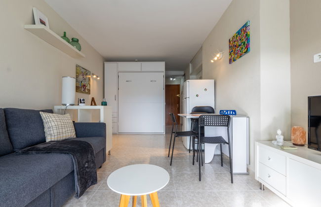 Apartamento de 1 quarto em Salou com piscina e terraço - Foto 3