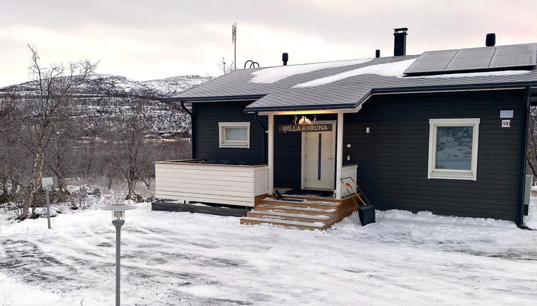 Foto 1 - Casa de 2 habitaciones en Enontekiö con sauna y vistas a la montaña