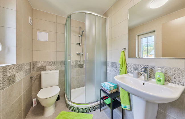 Apartment mit 2 Schlafzimmern in Rudník mit garten - Foto 13