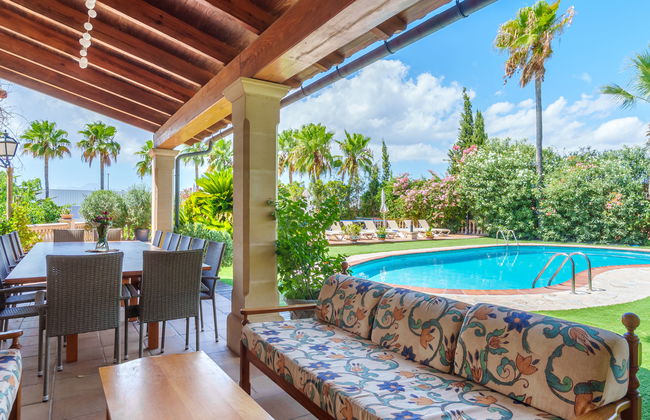Casa de 8 quartos em Muro com piscina privada e jardim - Foto 55