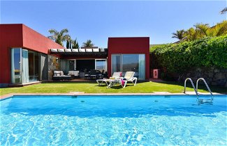 Foto 1 - Casa de 2 habitaciones en San Bartolomé de Tirajana con piscina privada y vistas al mar