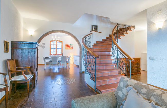 Apartamento de 3 quartos em Casale Marittimo com piscina e jardim - Foto 8