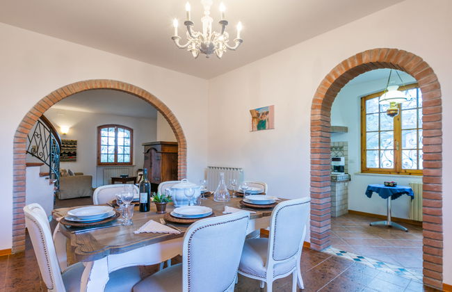 Apartamento de 3 quartos em Casale Marittimo com piscina e jardim - Foto 16