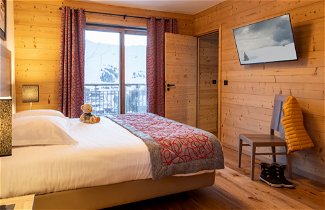 Foto 3 - Apartment mit 1 Schlafzimmer in La Plagne Tarentaise mit schwimmbad und blick auf die berge