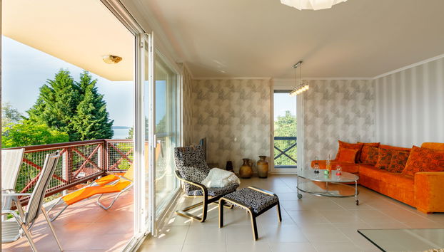 Apartment mit 2 Schlafzimmern in Balatonőszöd mit garten - Foto 3