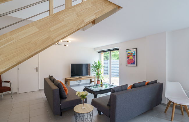 Casa de 4 quartos em Peumerit com jardim e terraço - Foto 7