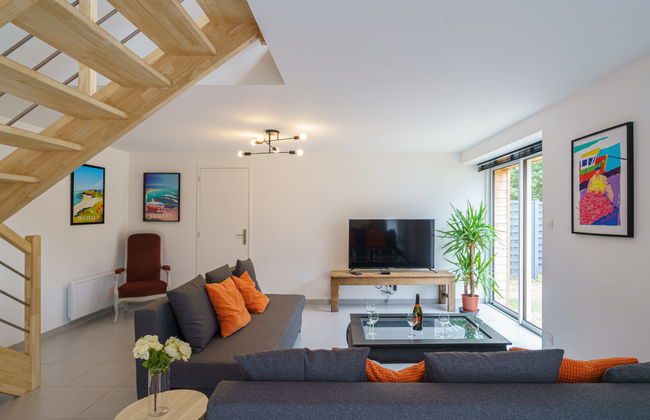 Casa de 4 quartos em Peumerit com jardim e terraço - Foto 8