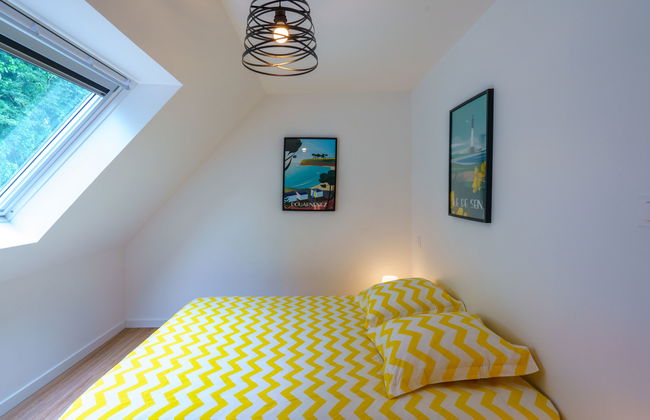 Casa de 4 quartos em Peumerit com jardim e terraço - Foto 17