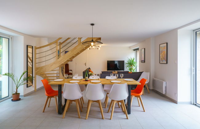 Casa de 4 quartos em Peumerit com jardim e terraço - Foto 13