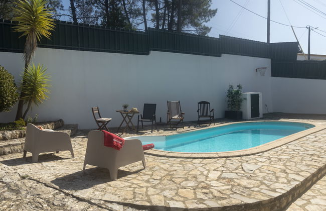 Casa de 4 quartos em Sesimbra com piscina privada e terraço - Foto 15