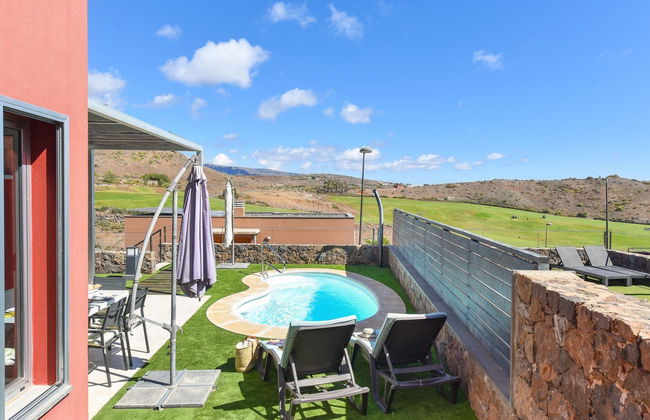 Casa de 2 quartos em San Bartolomé de Tirajana com piscina privada e jardim - Foto 17
