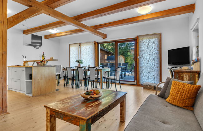 Casa de 3 quartos em Dolní Branná com jardim e terraço - Foto 8