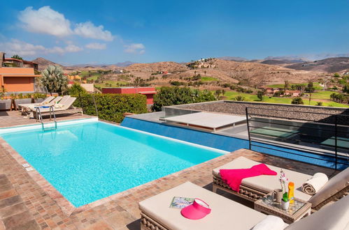 Foto 1 - Casa de 3 quartos em San Bartolomé de Tirajana com piscina privada e vistas do mar