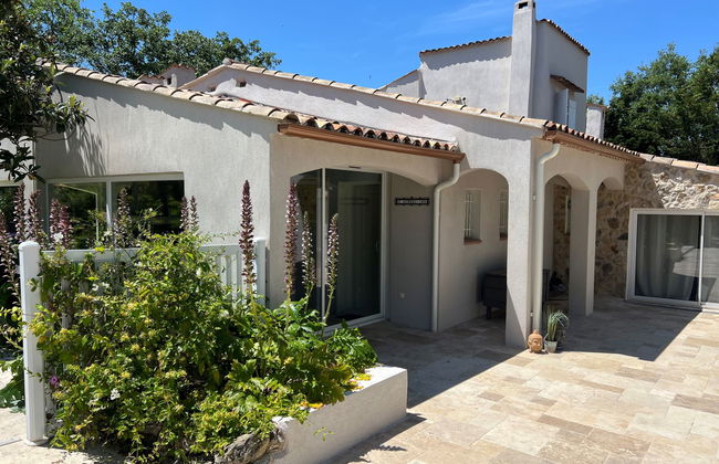 Casa de 3 quartos em Bagnols-en-Forêt com piscina privada e jardim - Foto 47