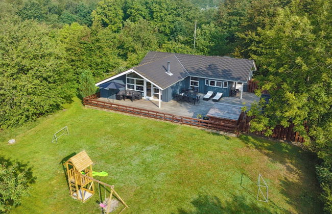 Casa con 4 camere da letto a Toftlund con terrazza e sauna - Foto 35