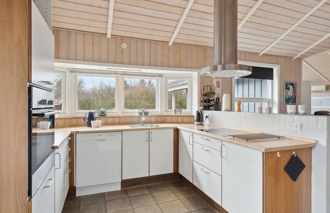 Casa con 4 camere da letto a Toftlund con terrazza e sauna - Foto 28