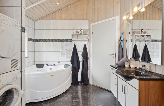 Casa con 4 camere da letto a Toftlund con terrazza e sauna - Foto 26