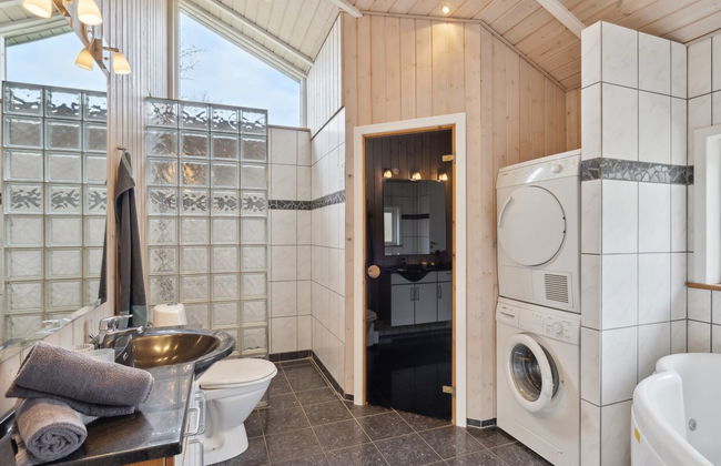 Casa con 4 camere da letto a Toftlund con terrazza e sauna - Foto 27