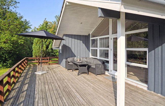 Casa con 4 camere da letto a Toftlund con terrazza e sauna - Foto 37