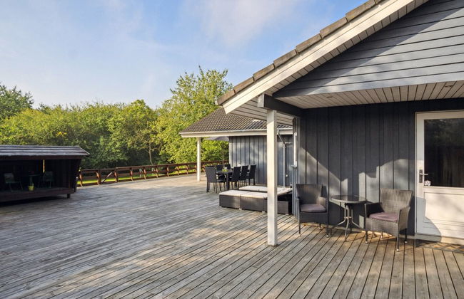 Casa con 4 camere da letto a Toftlund con terrazza e sauna - Foto 14