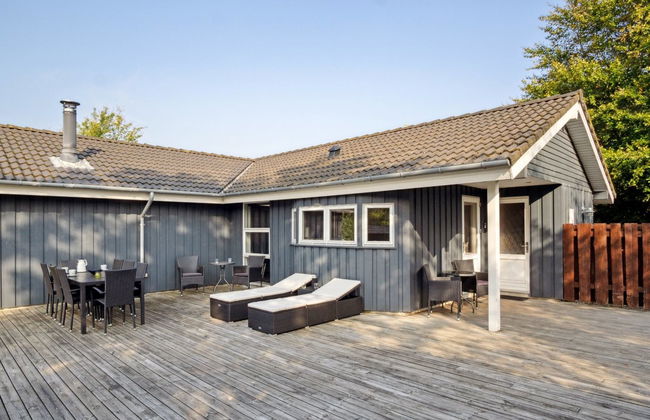 Casa con 4 camere da letto a Toftlund con terrazza e sauna - Foto 15