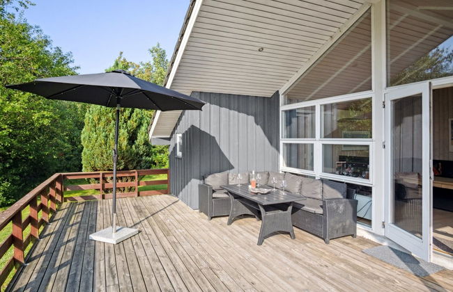 Casa con 4 camere da letto a Toftlund con terrazza e sauna - Foto 11