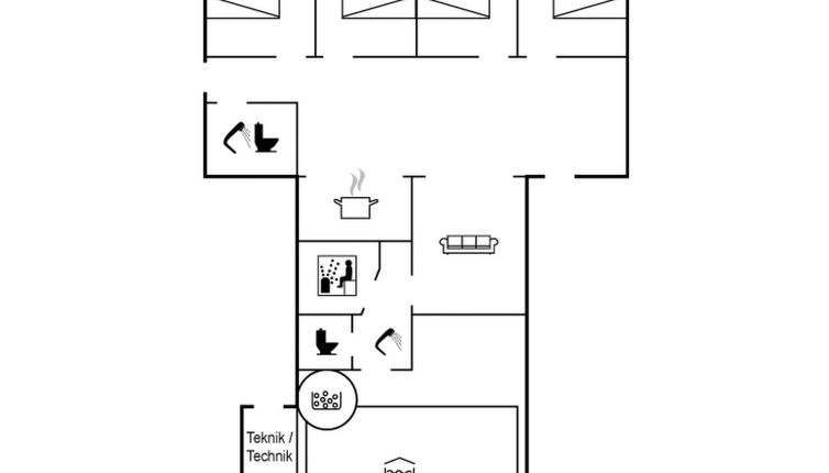 Photo 1 - Maison de 4 chambres à Blåvand avec piscine privée et terrasse