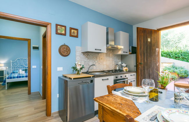 Apartment mit 2 Schlafzimmern in Montescudaio mit schwimmbad und garten - Foto 11
