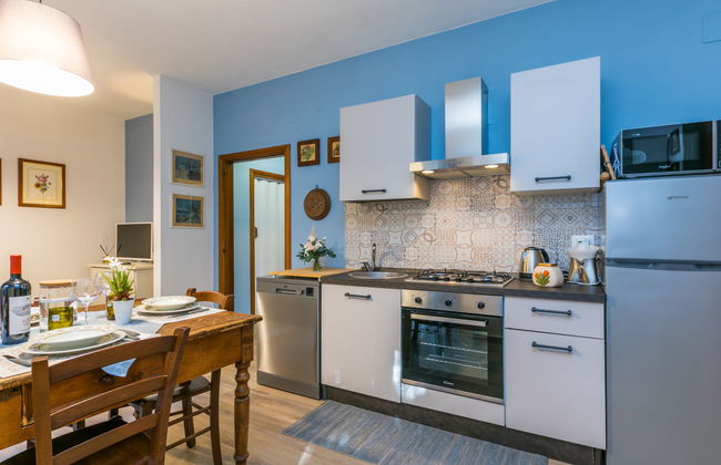 Apartment mit 2 Schlafzimmern in Montescudaio mit schwimmbad und garten - Foto 8