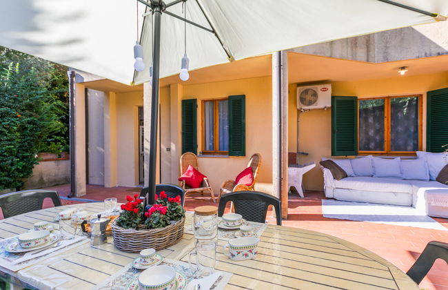 Apartment mit 2 Schlafzimmern in Montescudaio mit schwimmbad und garten - Foto 33