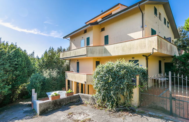 Apartment mit 2 Schlafzimmern in Montescudaio mit schwimmbad und garten - Foto 37