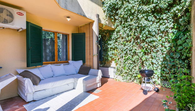 Apartment mit 2 Schlafzimmern in Montescudaio mit schwimmbad und garten - Foto 4