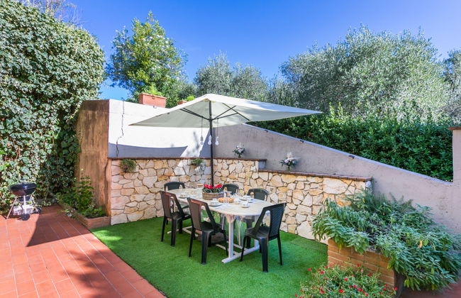 Apartment mit 2 Schlafzimmern in Montescudaio mit schwimmbad und garten - Foto 30