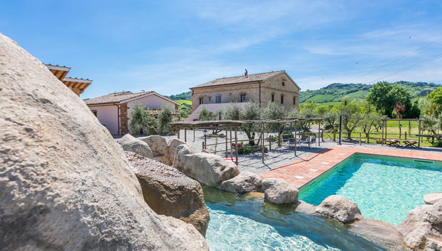 Apartment mit 2 Schlafzimmern in Guardistallo mit schwimmbad und garten - Foto 4