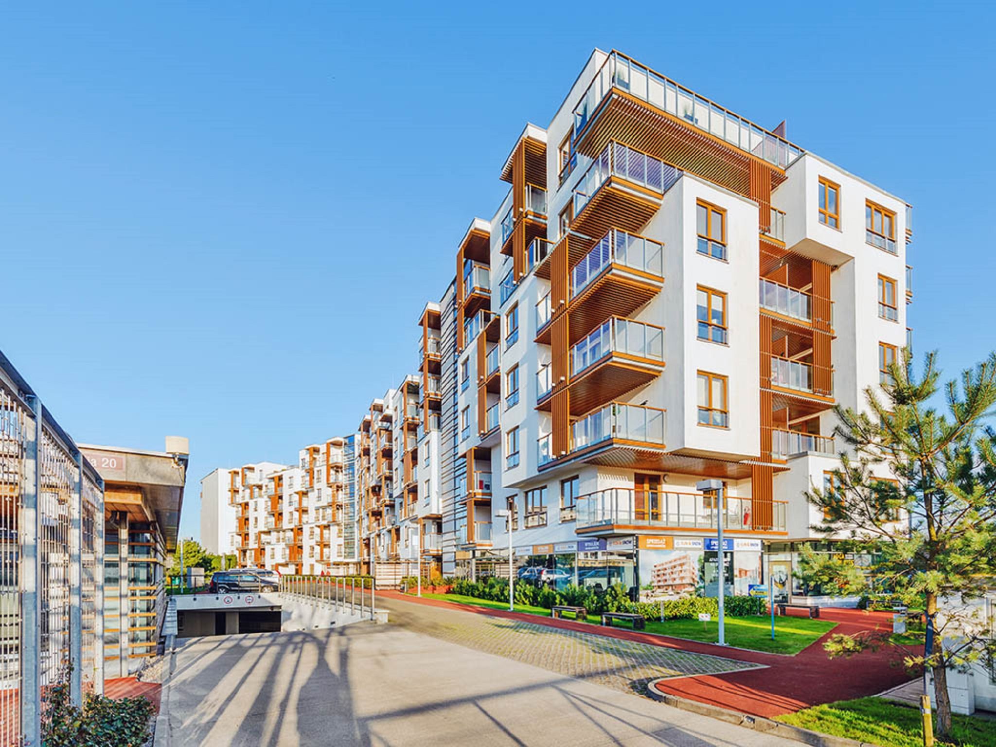 Foto 5 - Apartment mit 1 Schlafzimmer in Kołobrzeg mit terrasse und blick aufs meer