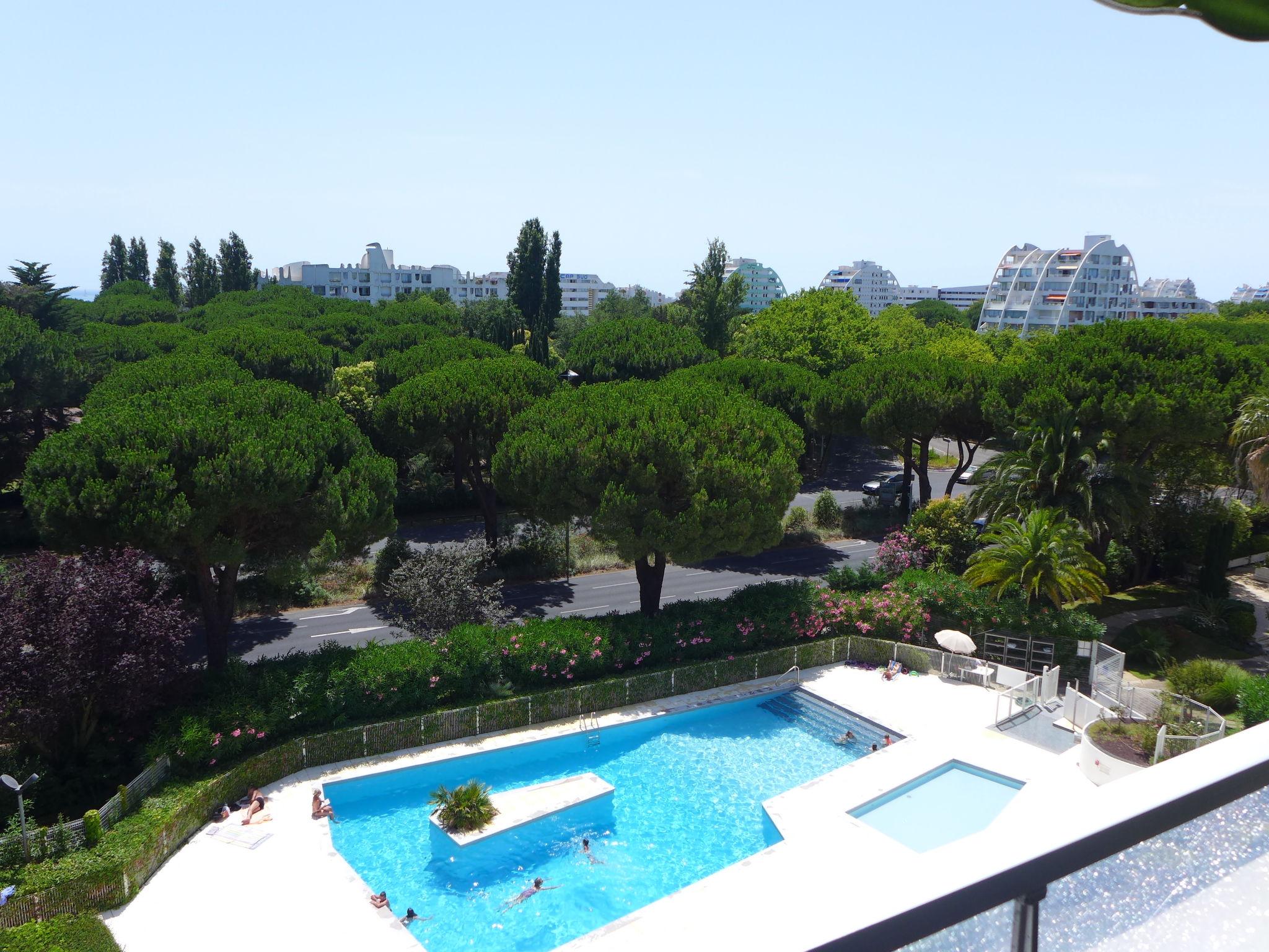 Foto 14 - Apartamento en La Grande-Motte con piscina y terraza