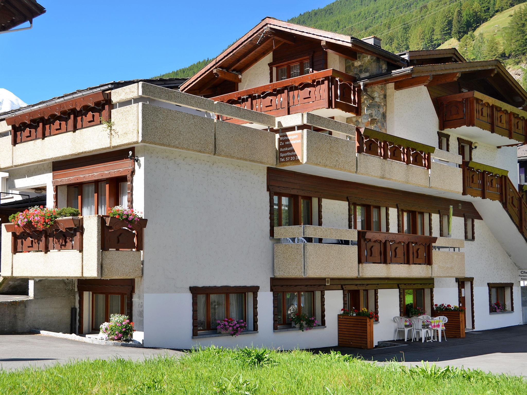 Photo 8 - Appartement de 1 chambre à Saas-Grund avec jardin et vues sur la montagne