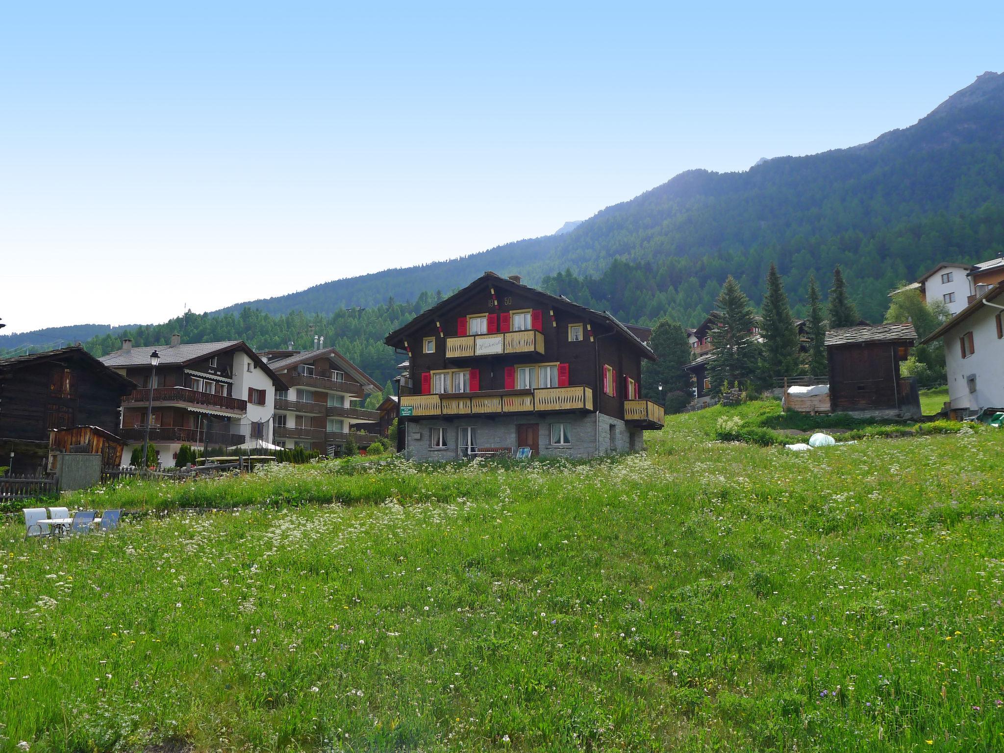 Photo 11 - Appartement de 2 chambres à Grächen avec jardin et vues sur la montagne